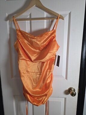 Wild Fable Cocktail Dress Size Large-Orange